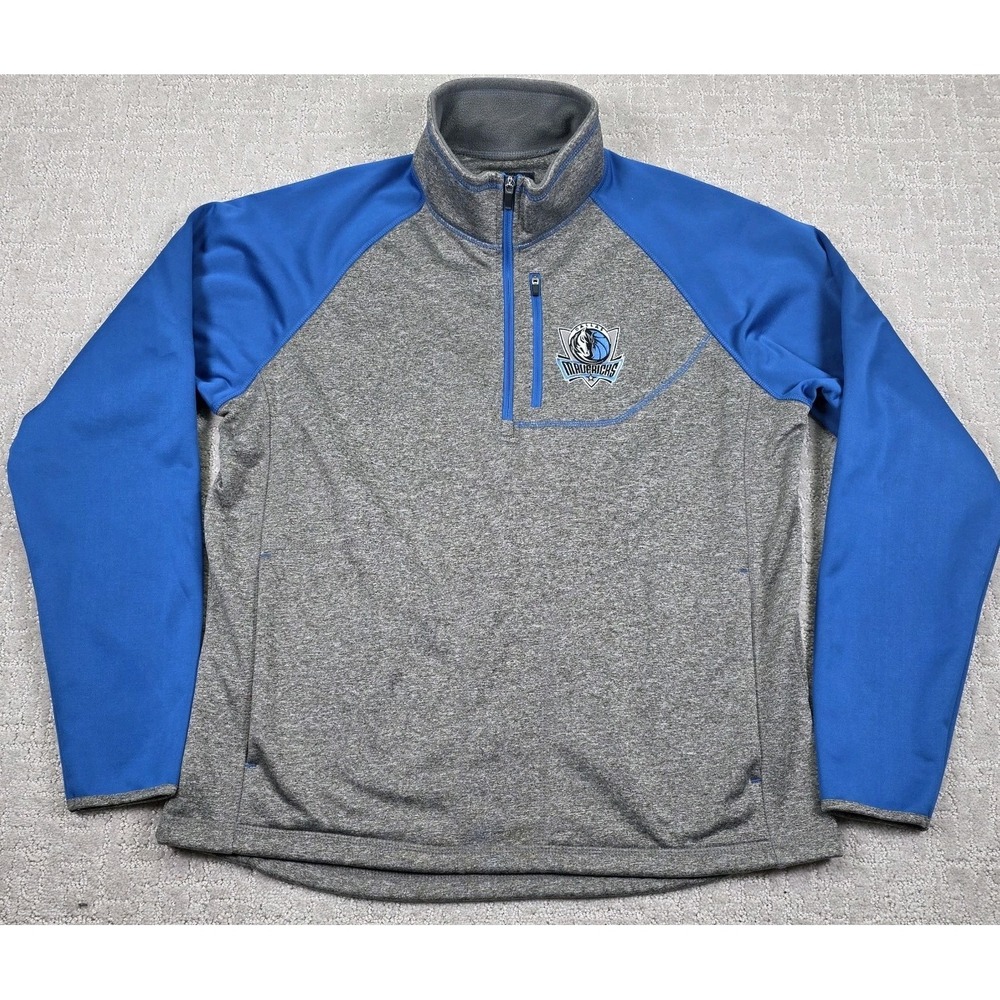 Dallas Mavericks NBA GIII Carl Banks Sz‎ Large 1/4 Zip Jacket Cooper Flagg NWOT